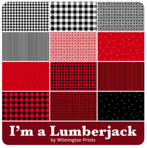 I'm a Lumberjack Charm Pack - Wilmington Prints