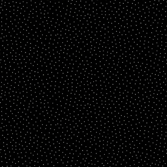 Orchard Valley - Mini Dots Black Yardage