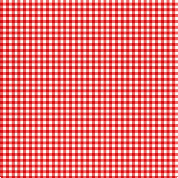 Orchard Valley - Gingham Check Red Yardage