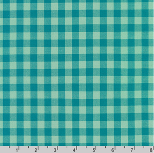 Kitchen Window Wovens - Yarn Dyed 1/2 inch Gingham Ultra Marine Yardage