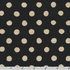 Sevenberry Canvas Natural Dots - Medium Dots Black Yardage