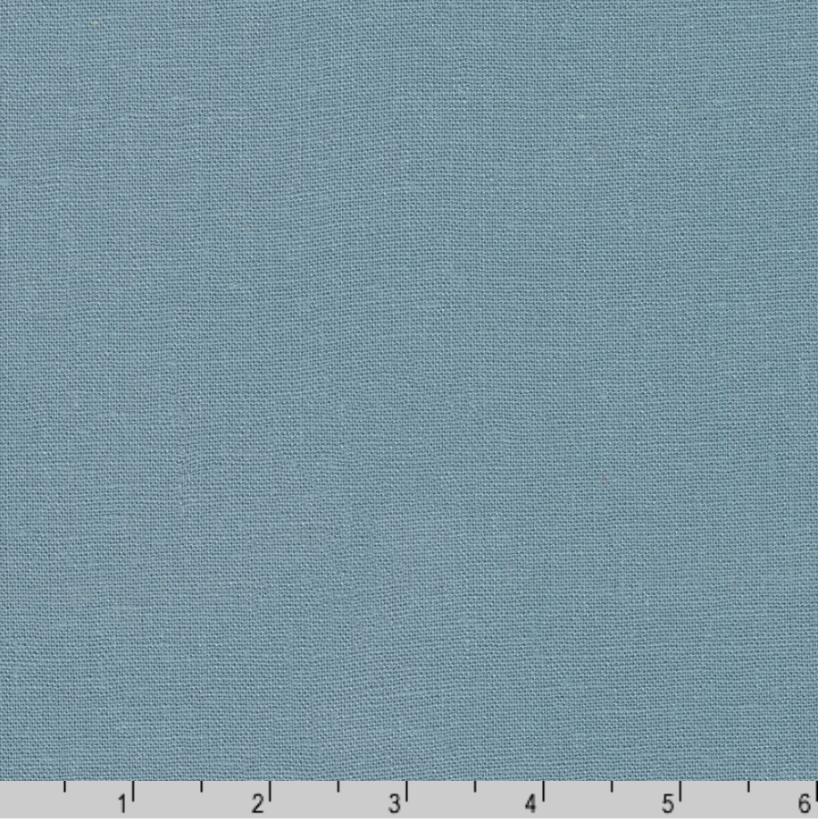 Brussels Washer Slate Yardage - LINEN + RAYON Blend