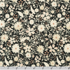 Sevenberry Grace - Flowers Black Yardage