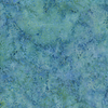 Fat Quarter - Sea Foam - Leaf Vine - Shades of Turquoise Batik