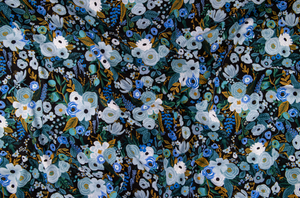 Wildwood - Garden Party Blue Yardage