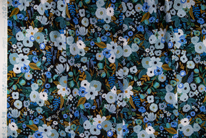 Wildwood - Garden Party Blue Yardage