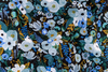 Wildwood - Garden Party Blue Yardage