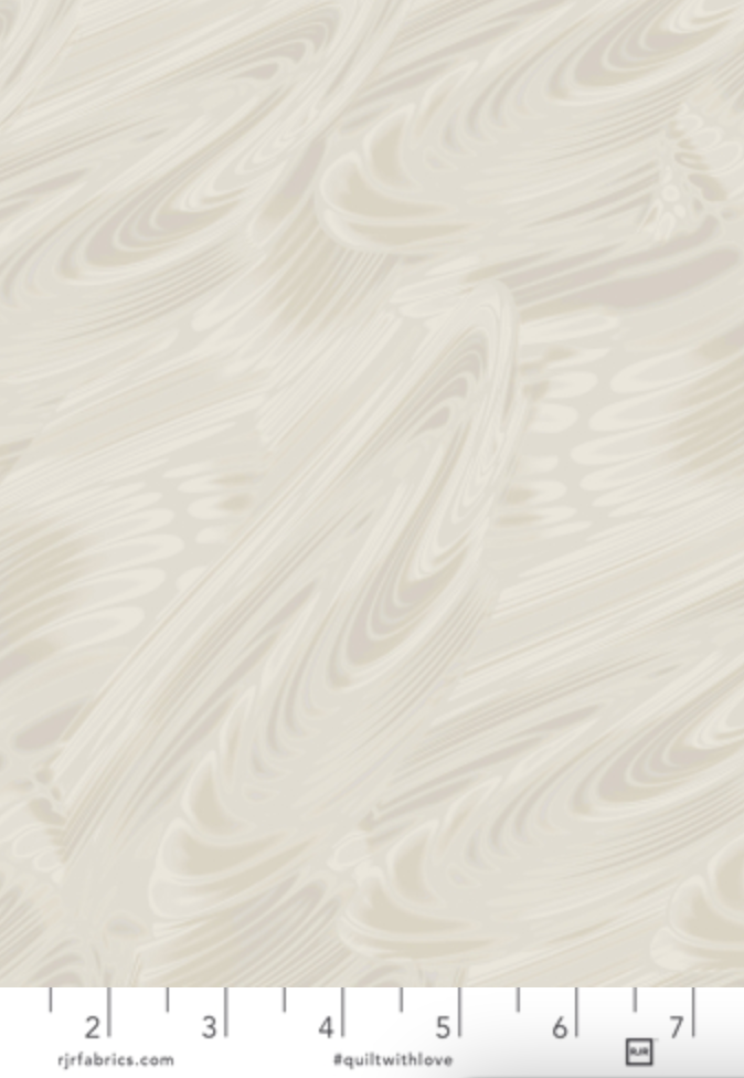 Andalucia - River Whipped Cream Yardage