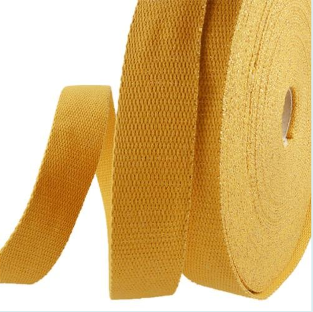 Metallic Strapping 1 1/4" Gold