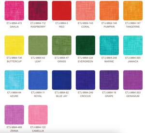 Quilter's Linen - Rainbow Palette Layer Cake