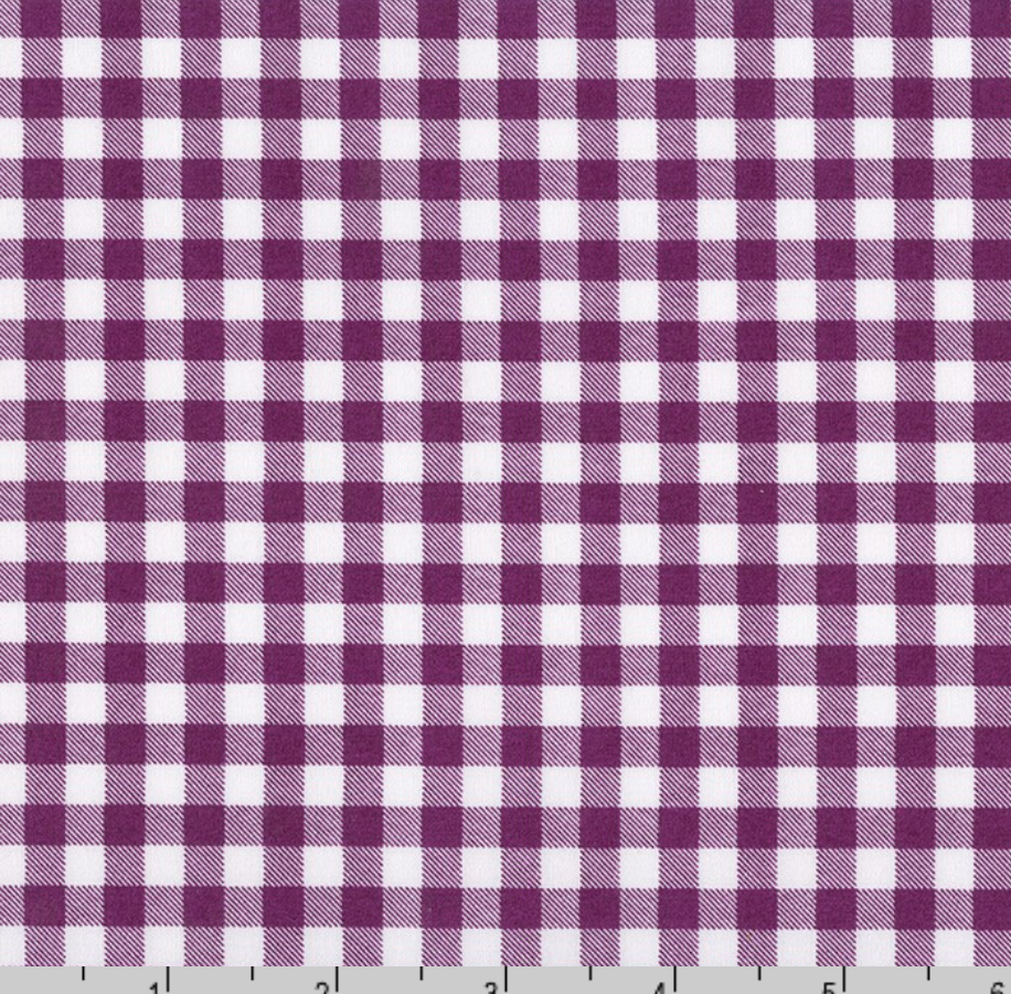 Sevenberry Petite Basics - Plaid Eggplant