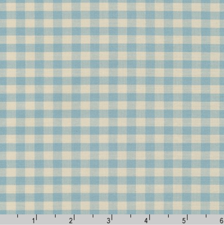 Crawford Gingham - 1/4 Inch Gingham Blue