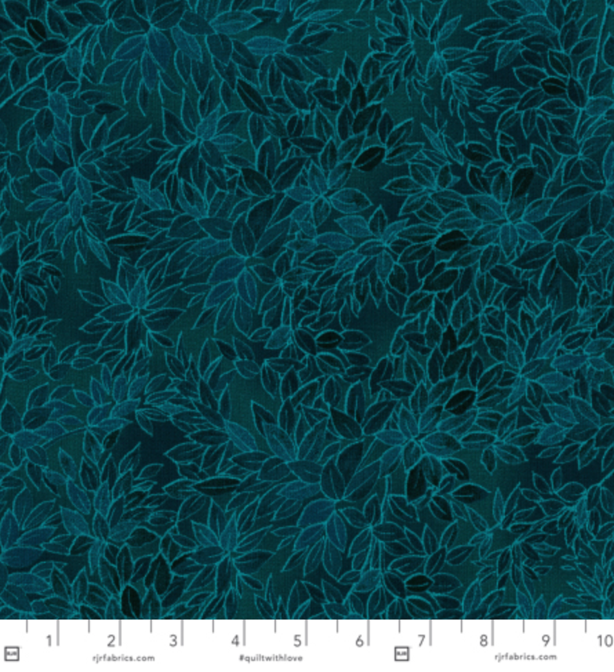 Miyako - Teal Yardage