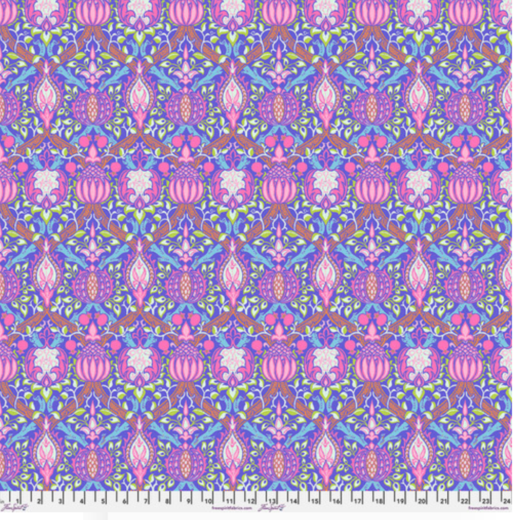 Granada - Purple Cotton Lawn Yardage