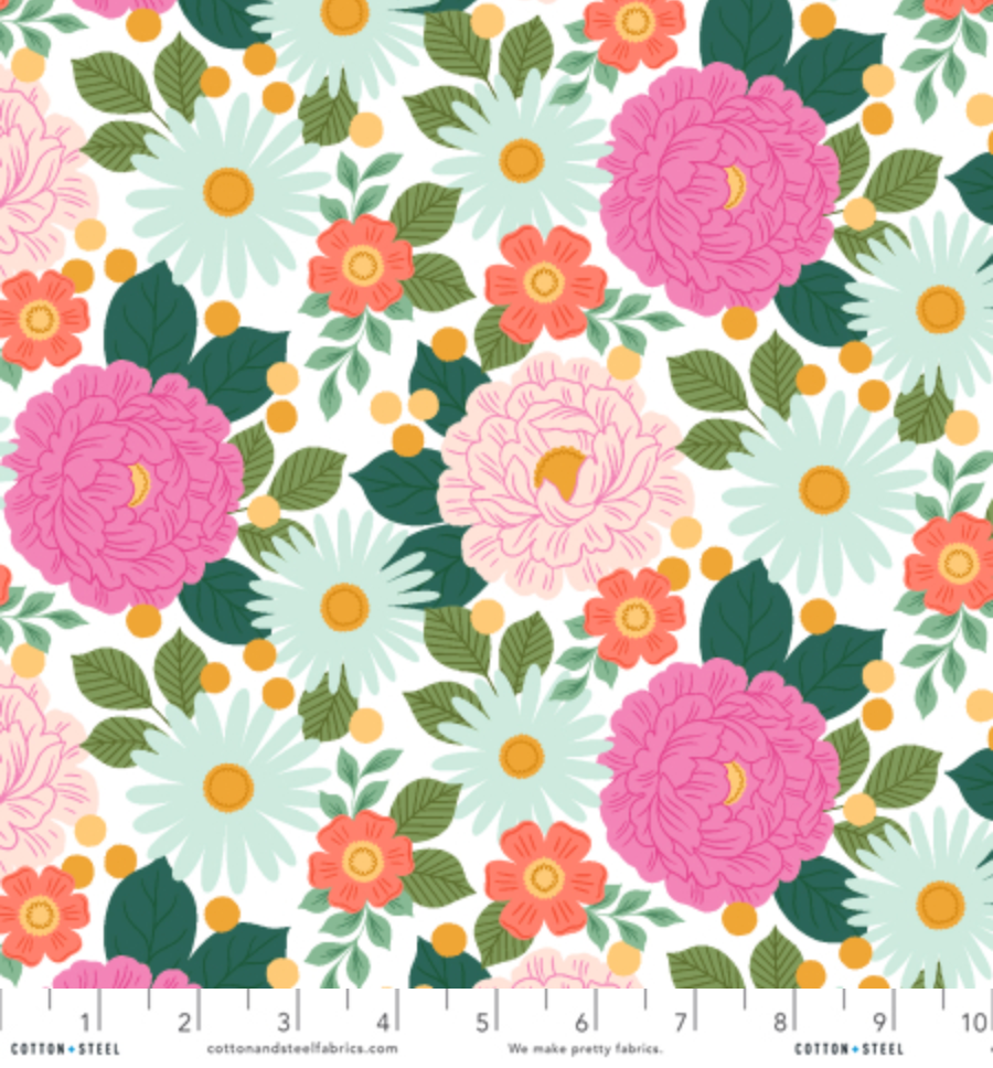 Wildflora - Floral Daydream - First Light Yardage