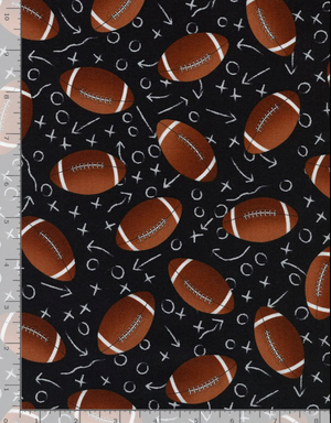 Touchdown! - Tossed Footballs Yardage