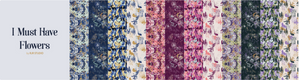 I Must Have Flowers Fat Quarter Bundle - 15 Fat Quarters