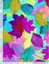 Neon Nature - Bright Painted Leaves - Remnant