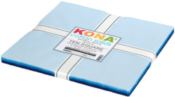 Kona Cotton Waterfall Palette Ten Squares