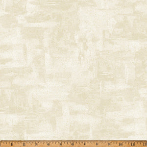 Christmas Splendor - Textured Ground Natural/Gold Metallic Yardage