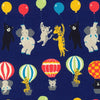 Sevenberry Bearry Land - Animals Navy Yardage