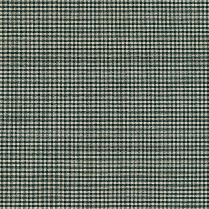 Crawford Gingham - Yarn Dyed 1/16 Inch Gingham Forest Yardage