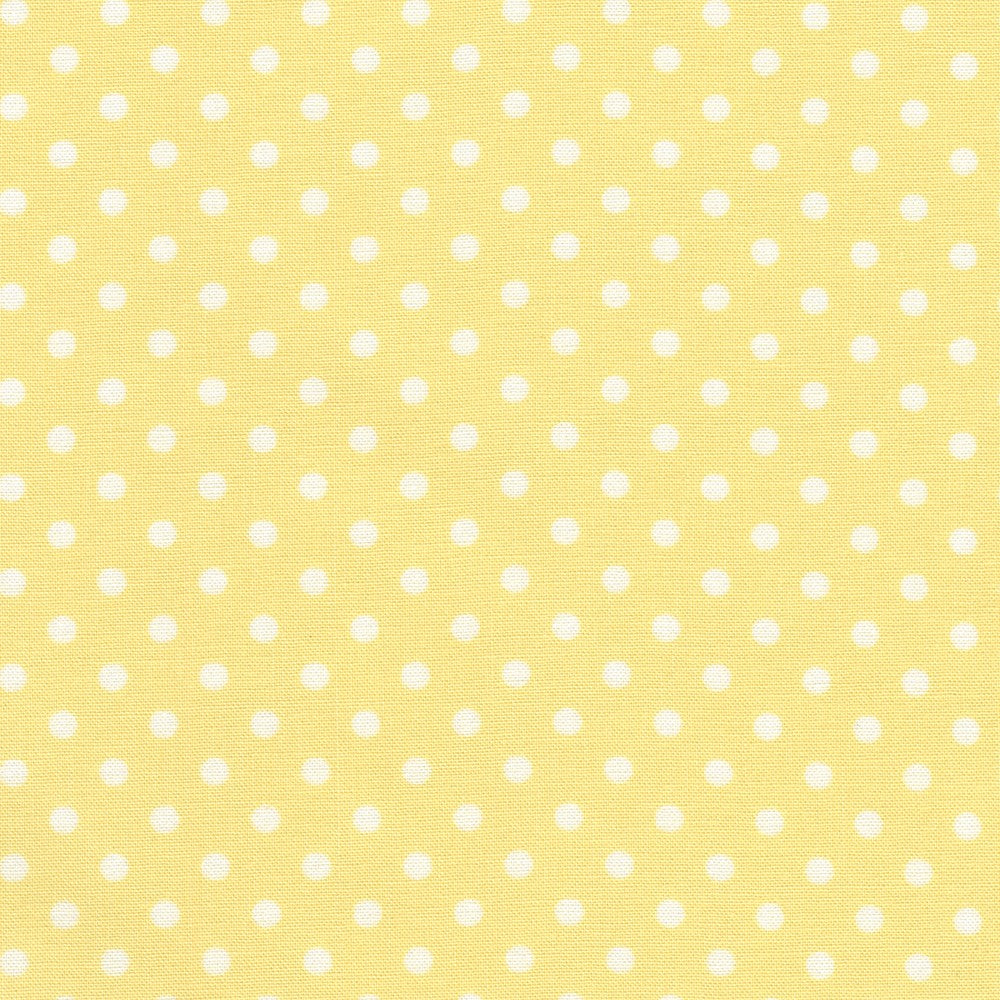 Sevenberry Dots-A-Lot - Dots Yellow Yardage