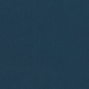 Essex Midnight Blue Yardage - LINEN + COTTON Blend