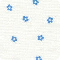 Flowerhouse - 1930's Basics Mini Flowers Blue Yardage