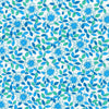 Flowerhouse - All A Flutter - Florals Blue Yardage