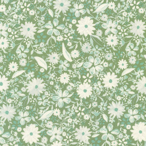 Sevenberry Grace - Flowers Green Yardage