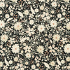 Sevenberry Grace - Flowers Black Yardage