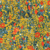 Gustav Klimt - Vines Rose Metallic Yardage