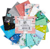 Hello Sleepy Flannel Fat Quarter Bundle - 16 Fat Quarters