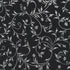 Holiday Flourish-Snow flower - Swirls Onyx Metallic Yardage