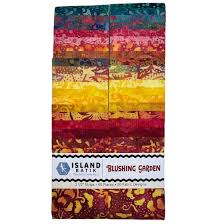 Blushing Garden Batik Strip Pack