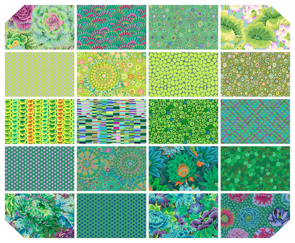 Kaffe Fassett Collective - Classics Plus Meadow 10" Squares