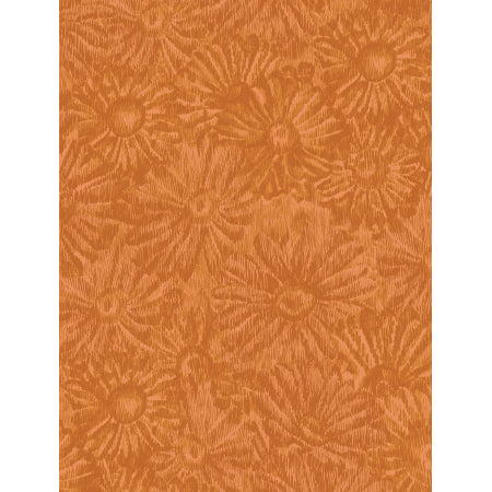 Andalucia - Daisies Kumquat Yardage