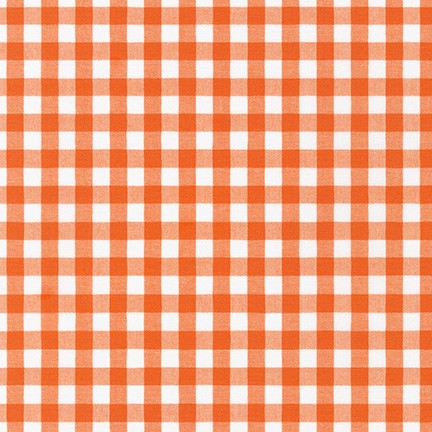 Kitchen Window Wovens - Gingham Marmalade Fabric