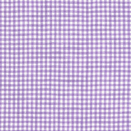 Limerick Linen Yarn Dyed 1/8 Inch Gingham Wisteria