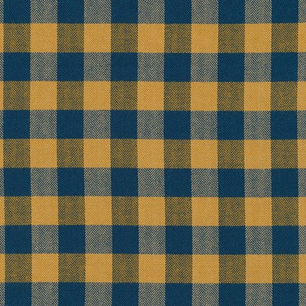 Porto Flannel-Gingham - Yarrow Flannel Yardage