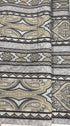 RJR Fabrics - Aruba Border Gray Taupe Fabric