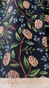 Wildwood - Peonies Blue Canvas Fabric