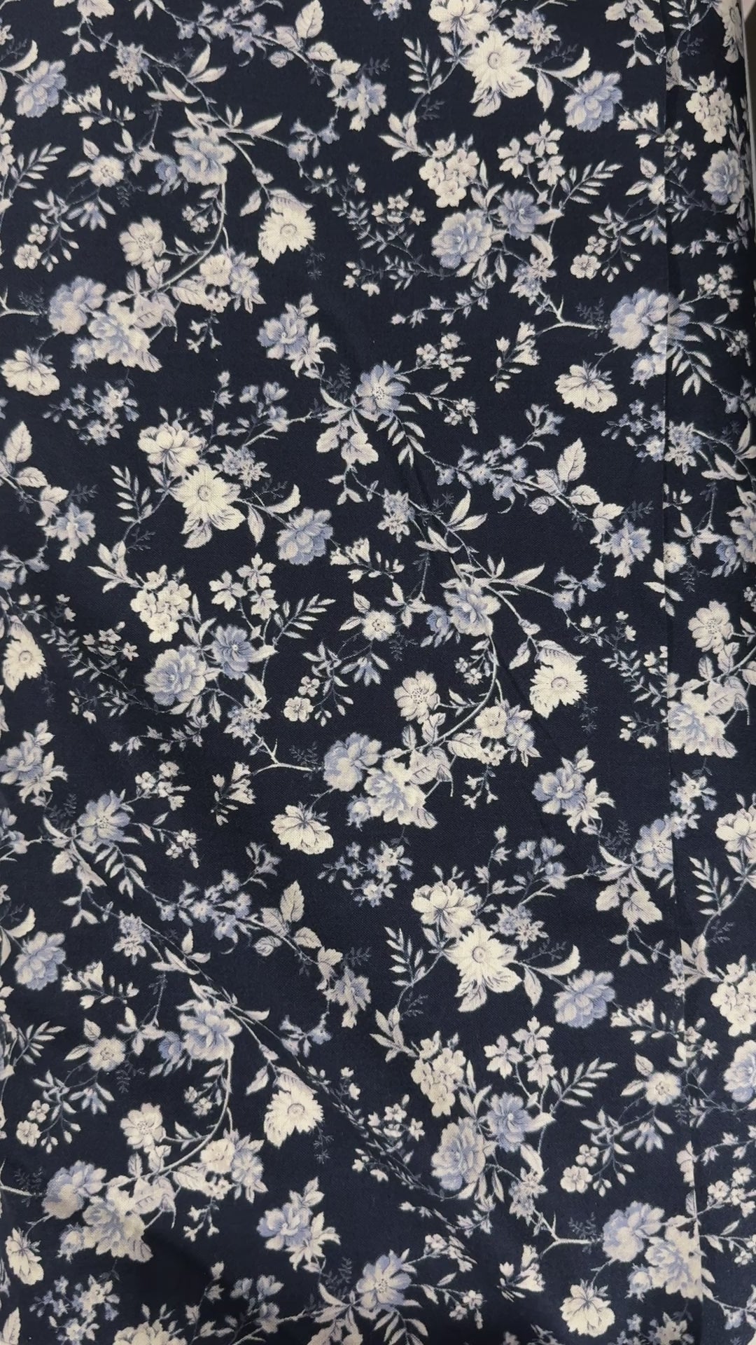 Sevenberry English Garden - Florals Navy