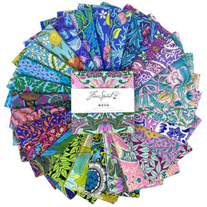 Kaffe Fassett and Morris & Co. 5 inch Charm Pack