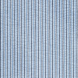 Seersucker Stripe Surf - Cotton & Polyester Blend Yardage - 56" Width