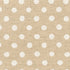 Sevenberry Canvas Natural Dots - Medium White Dots Yardage