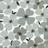 Sevenberry Canvas Prints - Florals Gray Yardage