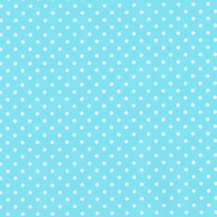 Sevenberry Petite Basics - Dots Aqua Yardage