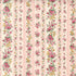 Sevenberry Petite Victoriana - Floral Stripes Pink Yardage